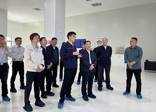 省人大常委會(huì)副主任劉南昌一行到麥斯克電子調(diào)研