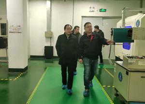 澗西區(qū)委書記、高新區(qū)黨工委書記謝峰到麥斯克電子調(diào)研慰問